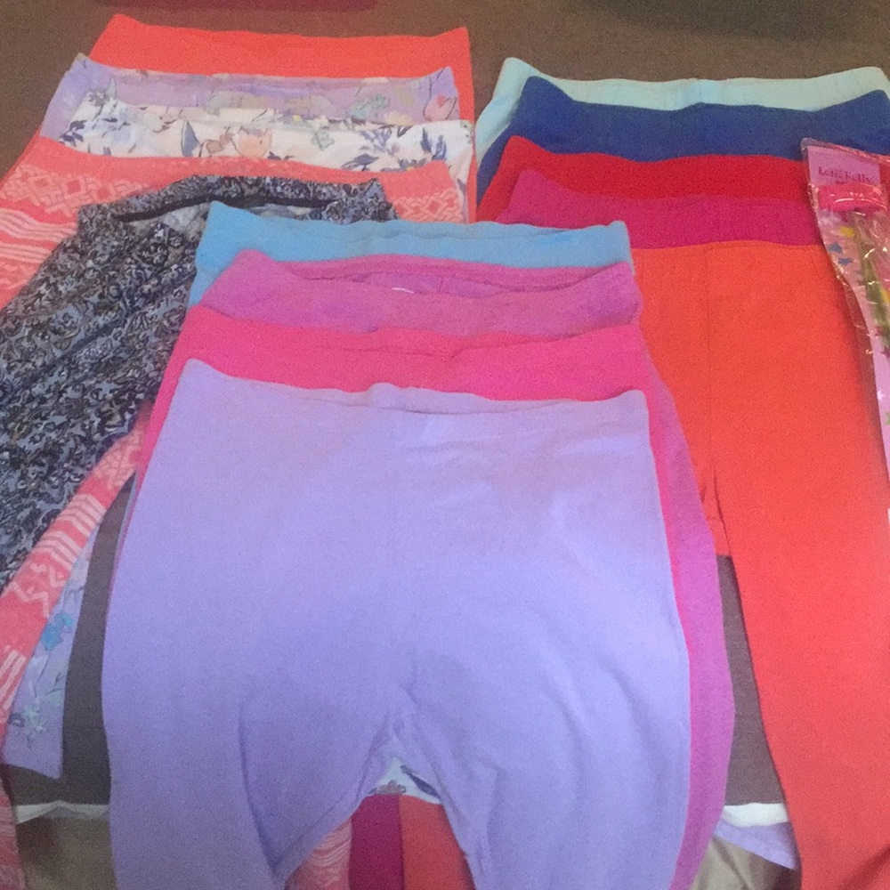 Bundle of girl’s leggings